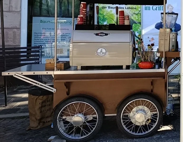 Coffee Bike auf dem Herbstmarkt in Cadolzburg